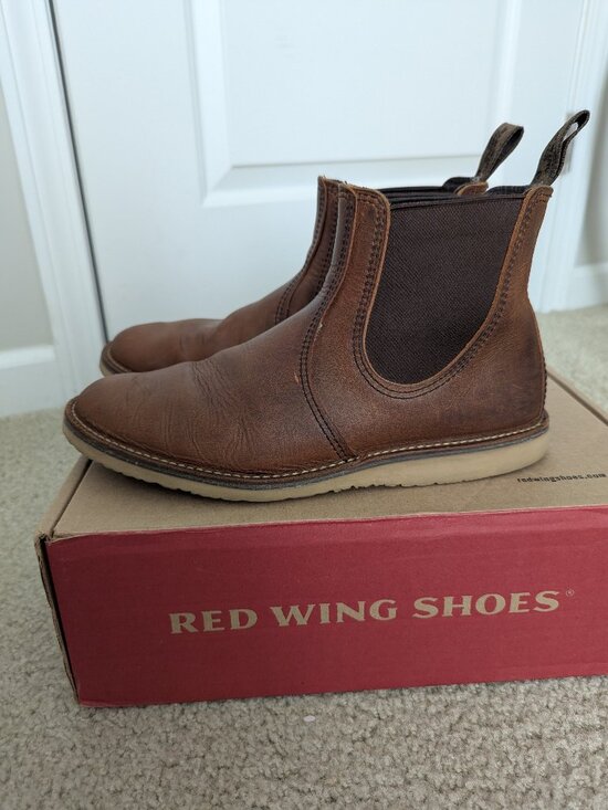 Men\'s Red Wing boots size 9 main image 5